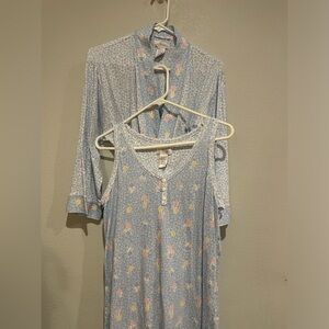 Aria Blue Relaxed Pajama Set